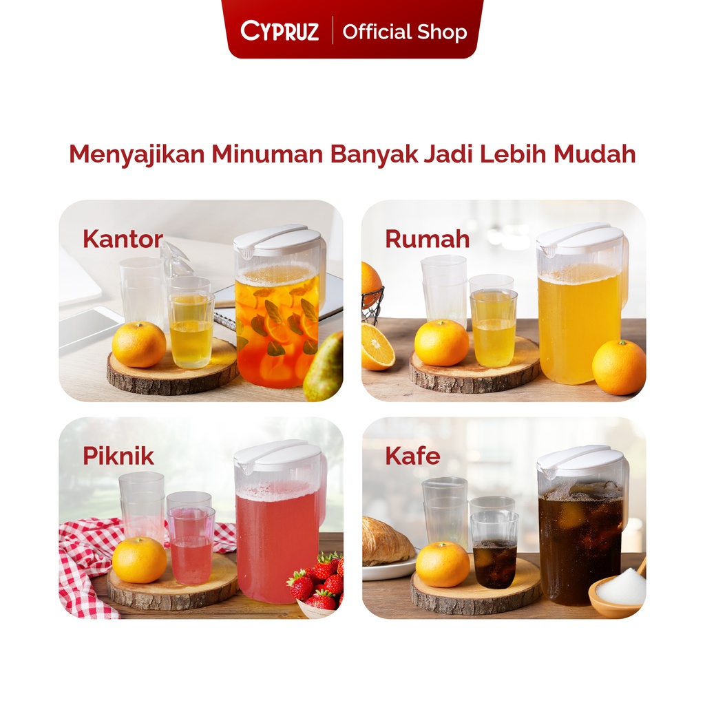 Cypruz Pitcher Set 5in1 48x1