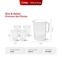 Cypruz Pitcher Set 5in1 48x1