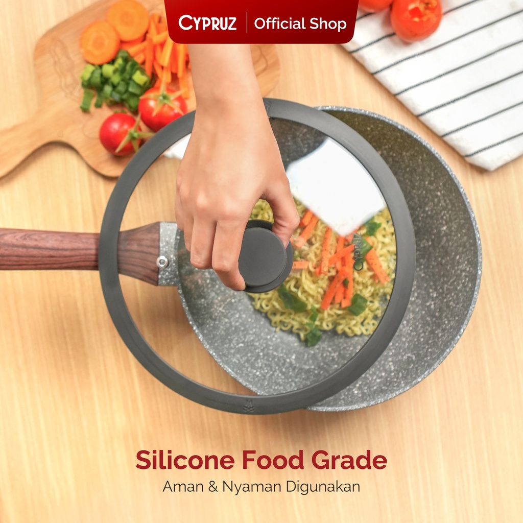 Cypruz Tutup Kaca Silicone