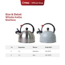 Cypruz Tea Pot Stainless