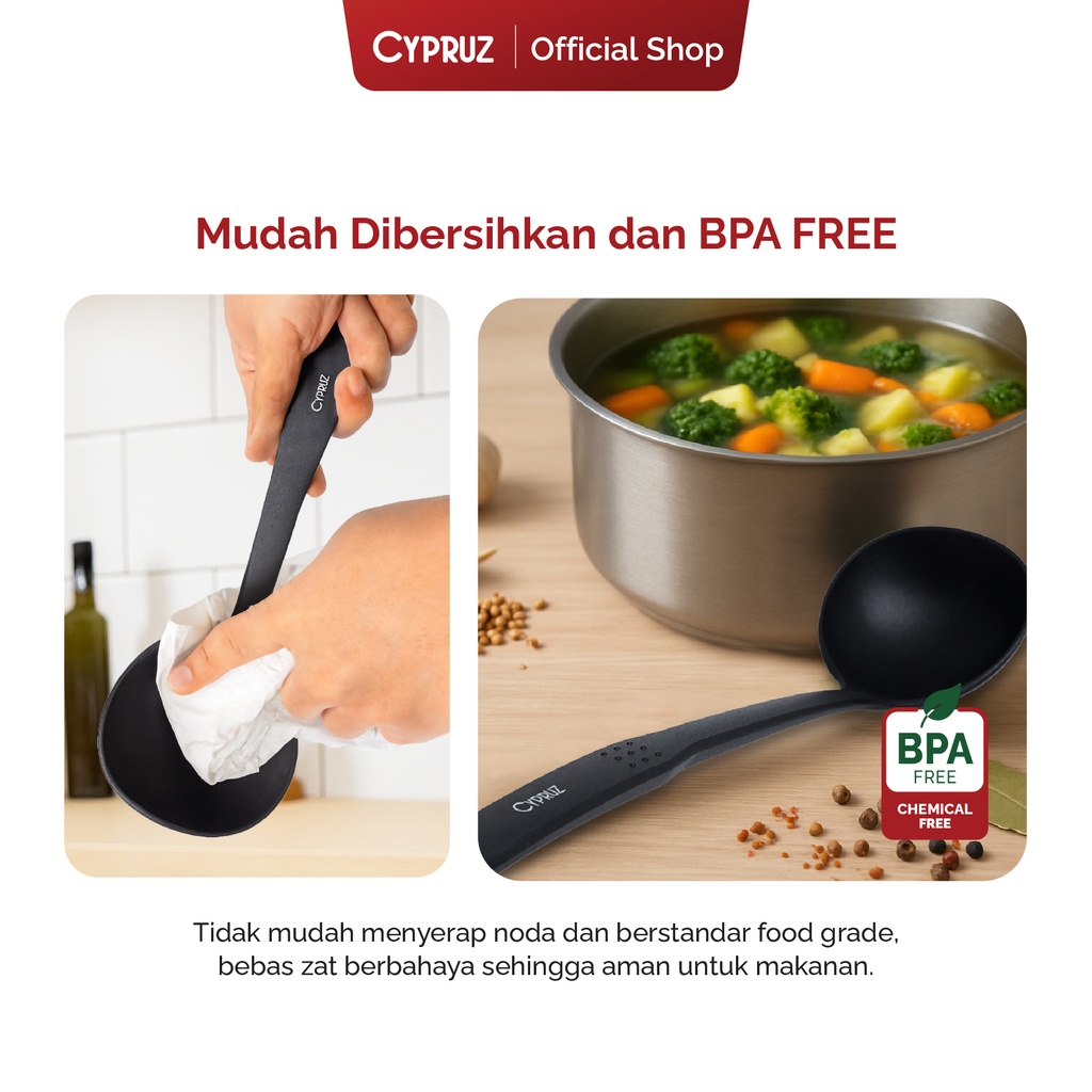 Cypruz Utensil All Black Series: Turner LEGOK 24/144X1