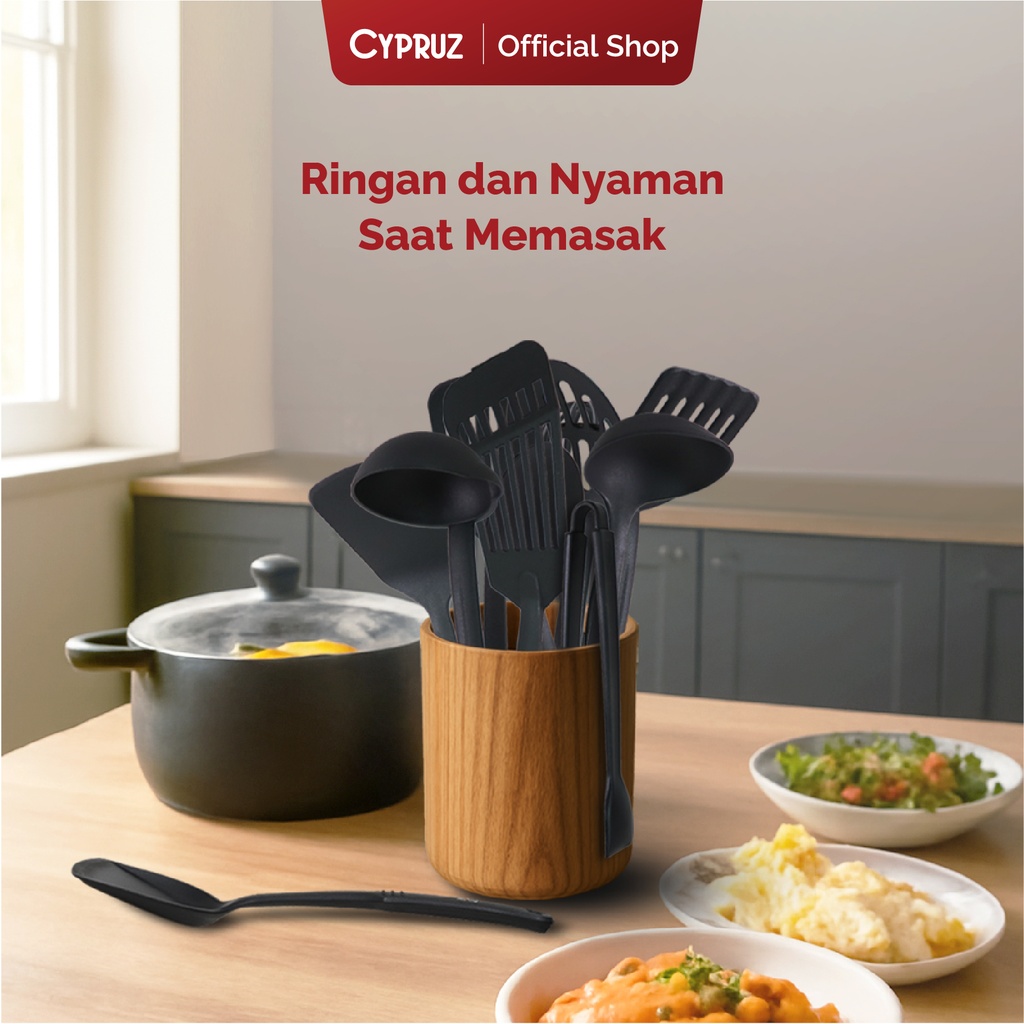 Cypruz Utensil All Black Series: Turner LEGOK 24/144X1