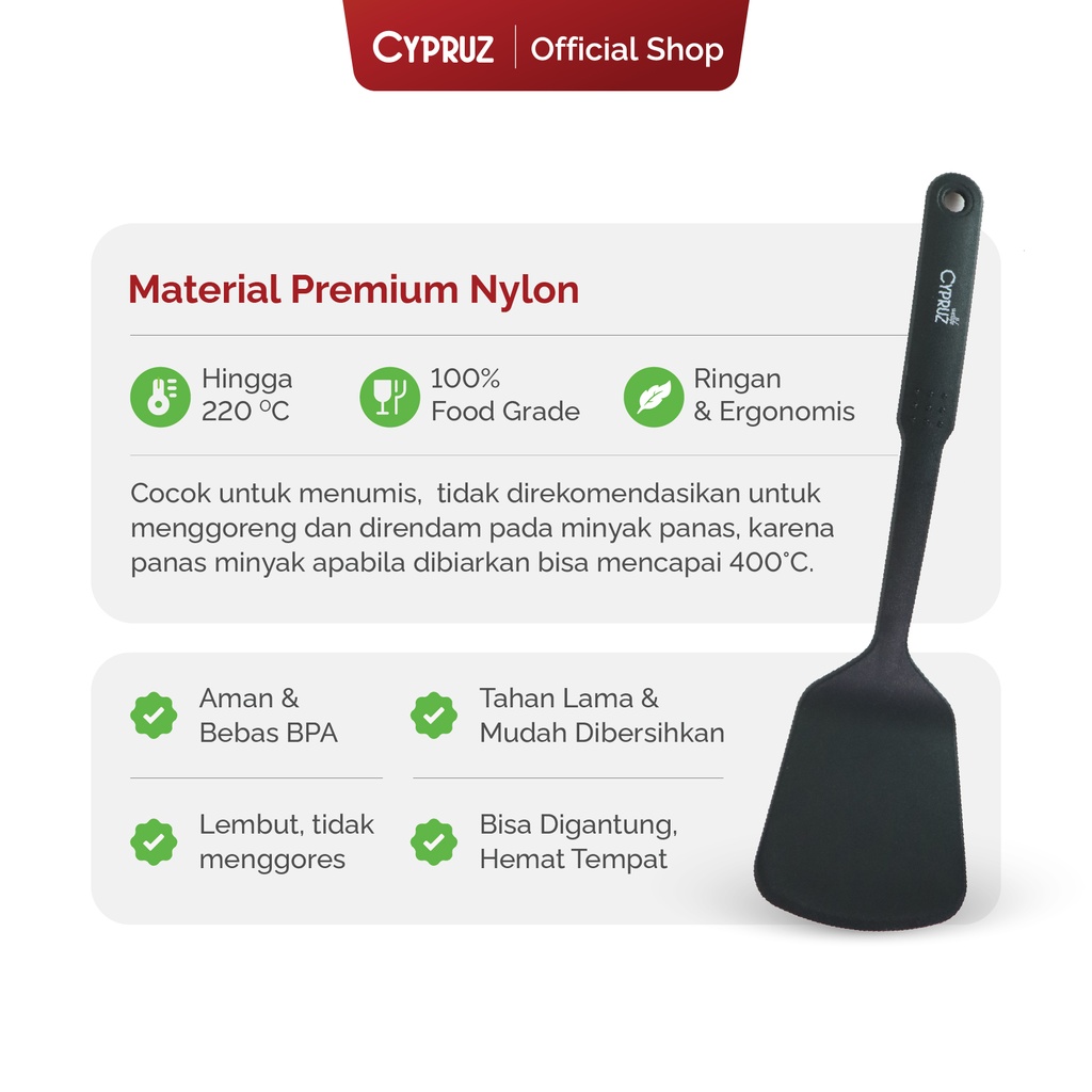 Cypruz Utensil All Black Series: Turner LEGOK 24/144X1