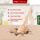 Cypruz Wood Series Mahoni Turner Kotak Lancip