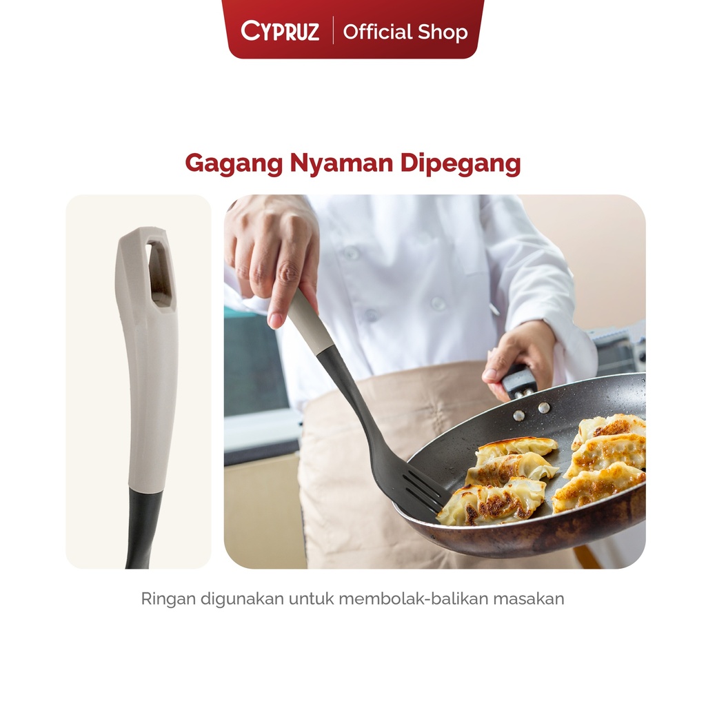 Cypruz Utensil Gg.Cream Kepala Nylon: Turner LUBANG 24/144X1
