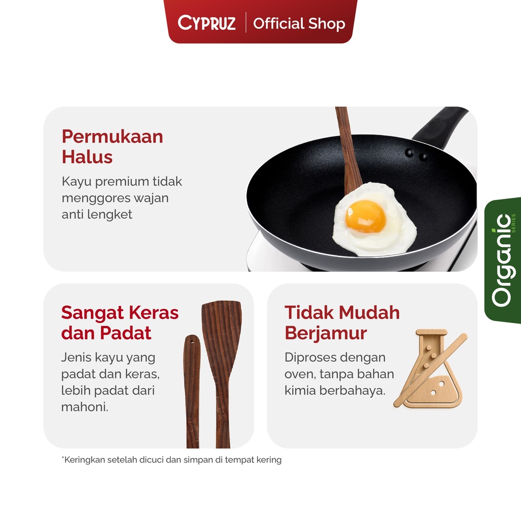 Cypruz Utensil Sonokeling: Turner Kotak RATA 24x5cm 240/24X1