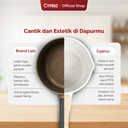 Cypruz White Granite Die Cast Sauce Pan 16cm 6X1