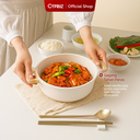 Cypruz WHITE Granite Die Cast Panci 20cm 6X1