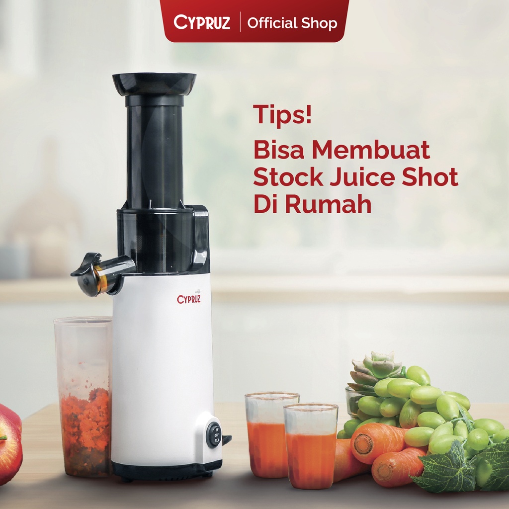 Cypruz Slow Juicer 8X1 