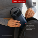 Cypruz Botol Minum Tumbler Stainless Spring Series Tahan Panas dan Dingin 450 ml