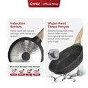 Cypruz Grey Granite Fry Pan