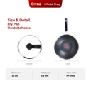 Cypruz Anti Scratch 304 Stainless Wok 32cm 6X1