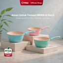 Cypruz Mini Pastel Series Forged Color Handle Sauce Pan