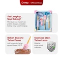 Cypruz Silicone Utensil Set CANDY: 10pcs