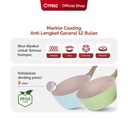 Cypruz Pastel Series Wood Handle Sauce pan Induction Bottom