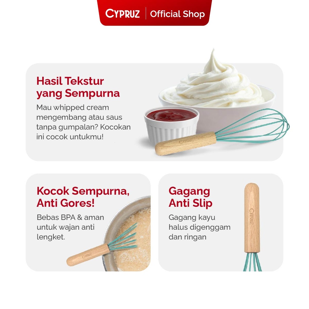 Cypruz Kocokan Telur Warna