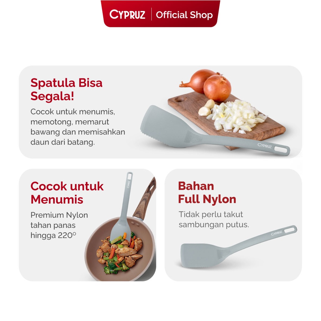 Cypruz Nylon Turner with Grater 96X1