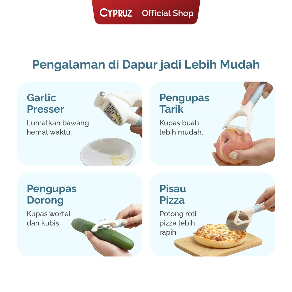 Cypruz Kitchen Gadget Series: Grater 144X1