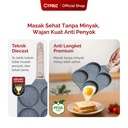 Cypruz Grey Diecast Egg Frypan