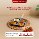 Cypruz Grey Diecast Egg Frypan