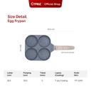 Cypruz Grey Diecast Egg Frypan