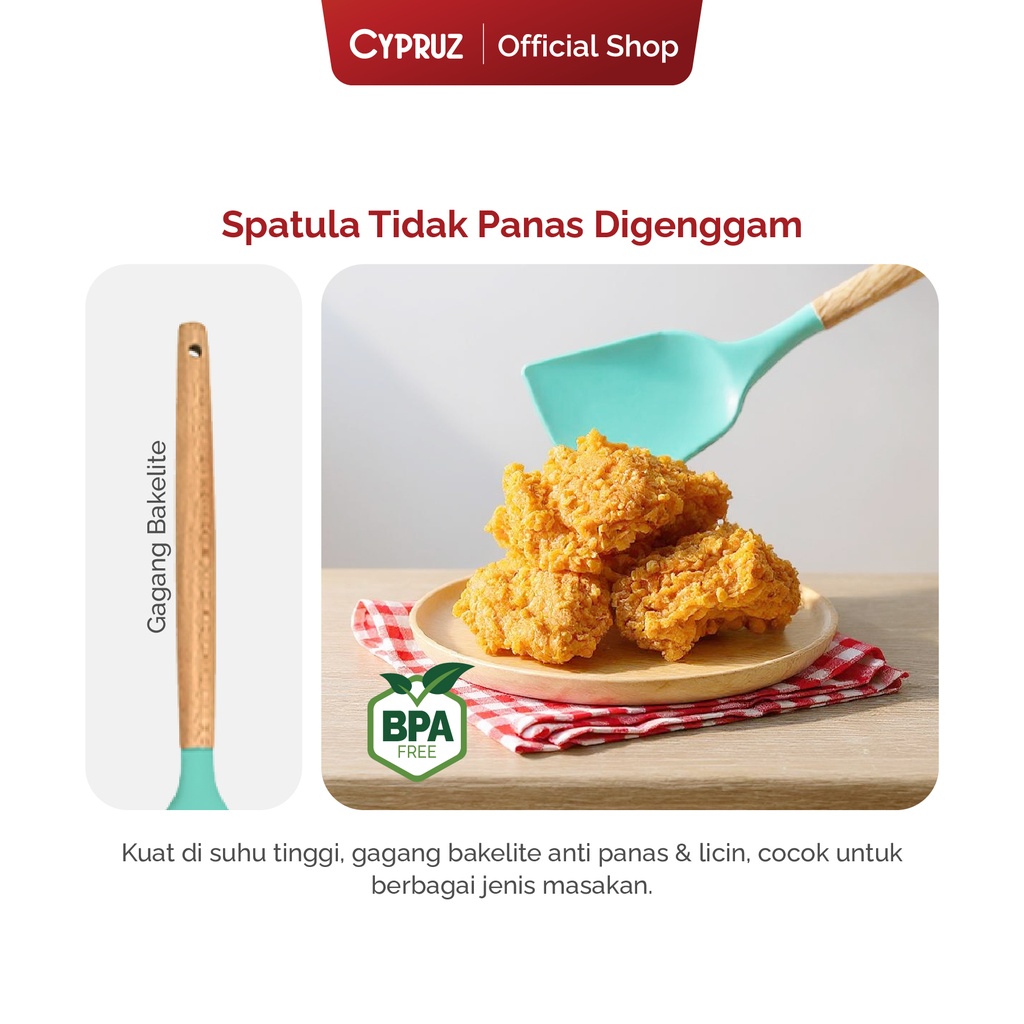 Cypruz Silicone Set 11 Pcs + Tempat