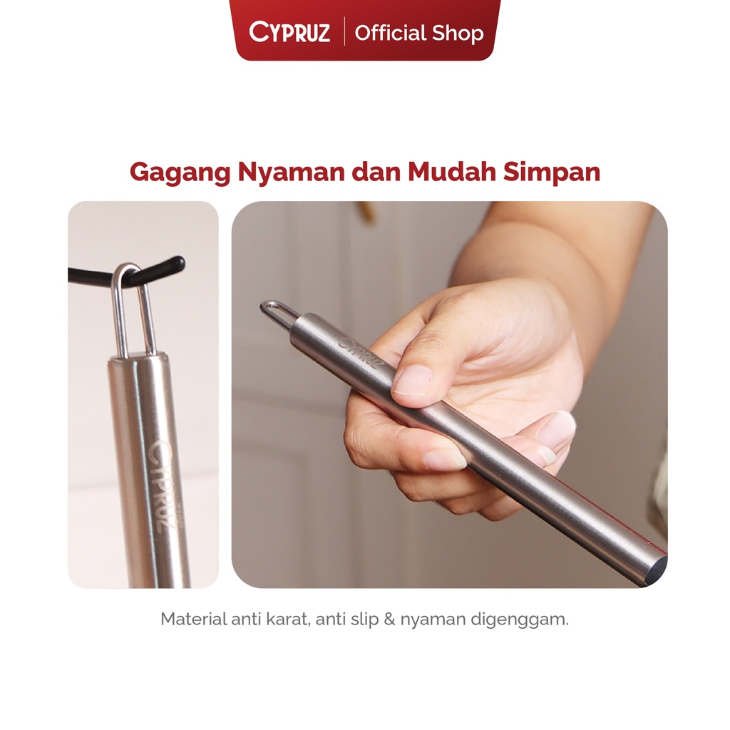 Cypruz Silicone Utensil Series Gg.Stainless: Spoon 96X1