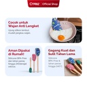 Cypruz Silicone Utensil Set Bergambar: Spatula 3pcs SPRING