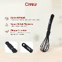 Cypruz Utensil All Black Series: Kocokan Telur 24/144X1