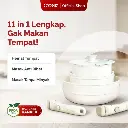 Cypruz Detachable Cream Marble Pan Set: 11pcs 2X1