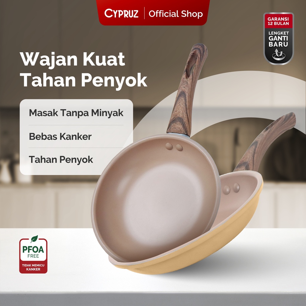 Cypruz Hercules Series Fry Pan