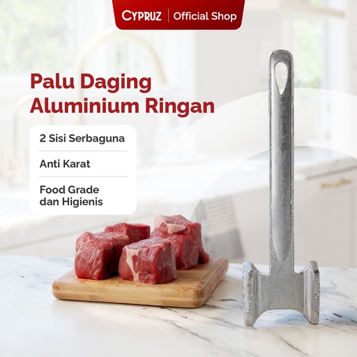 Cypruz Palu Daging Aluminium