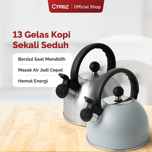 Cypruz Tea Pot Stainless