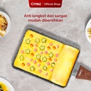 Cypruz Marble Series Gg.Coklat Kayu: OMELETTE Pan 13x18cm 10X1