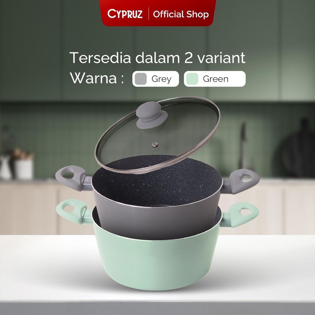 Cypruz Featherlight Series Casserole + Lid