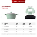 Cypruz Featherlight Series Casserole + Lid