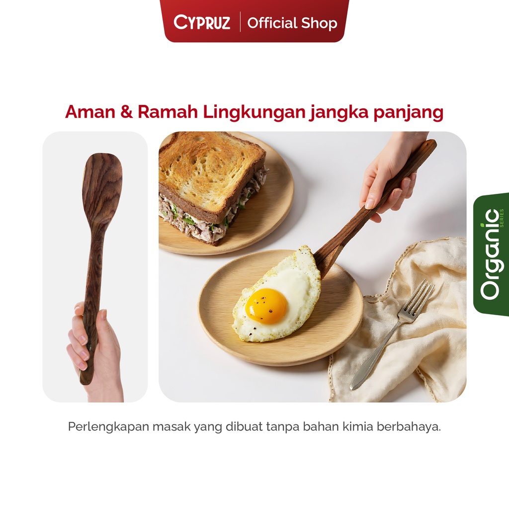 Cypruz Utensil Sonokeling: Turner BUNDAR 35x6.5cm 24/240X1