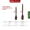 Cypruz Utensil Sonokeling: Turner BUNDAR 35x6.5cm 24/240X1