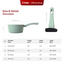 Cypruz Featherlight Series Sauce Pan