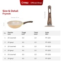 Cypruz Hercules Series Fry Wok
