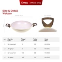 Cypruz Hercules Series Wok Pan