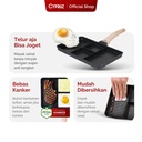 Cypruz Egg Pan Square 4 Divided 12x1