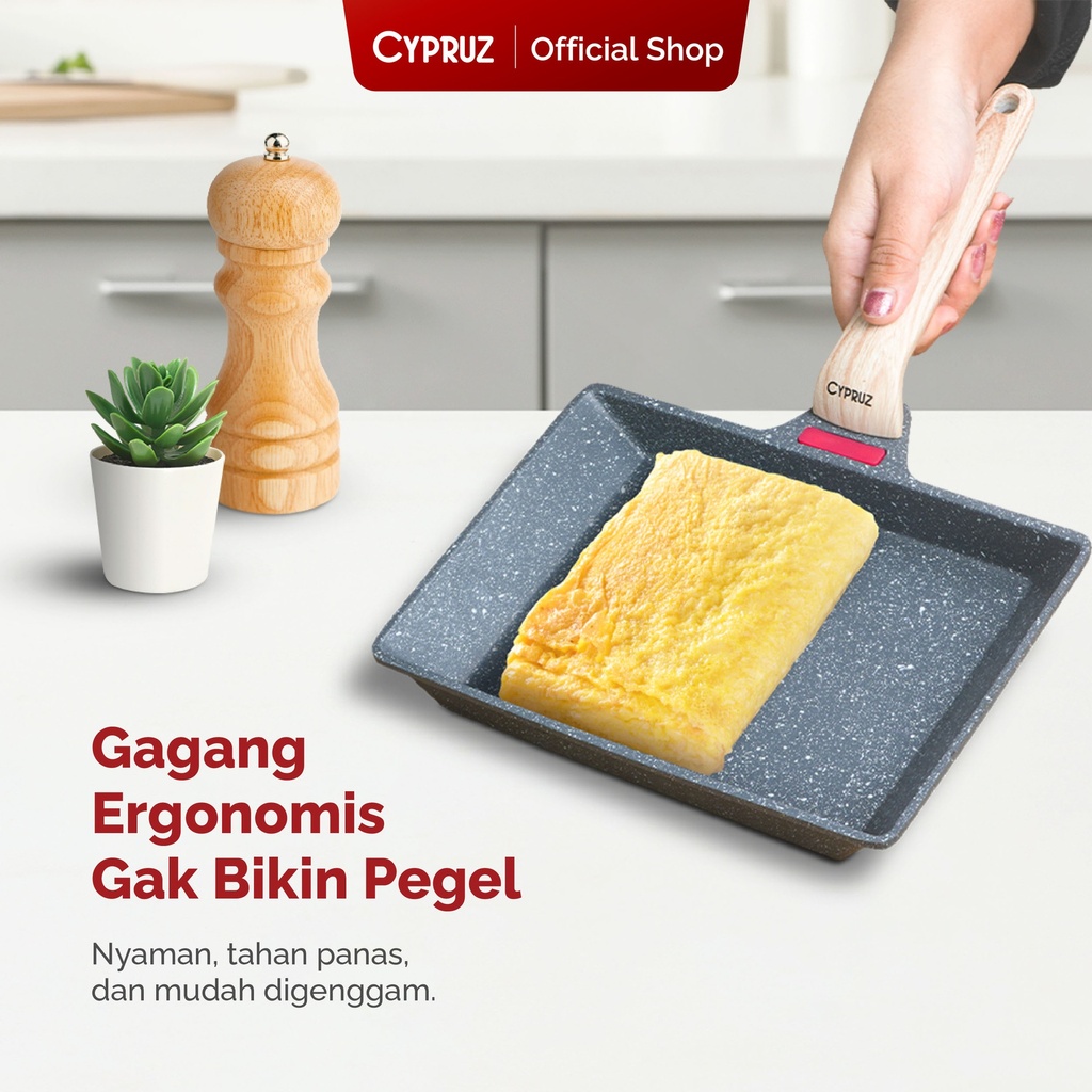 Cypruz Tamagoyaki Horizontal  22.5cm 20X1