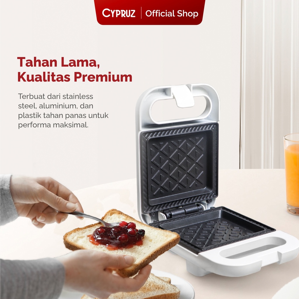 Cypruz Sandwich Maker 12X1