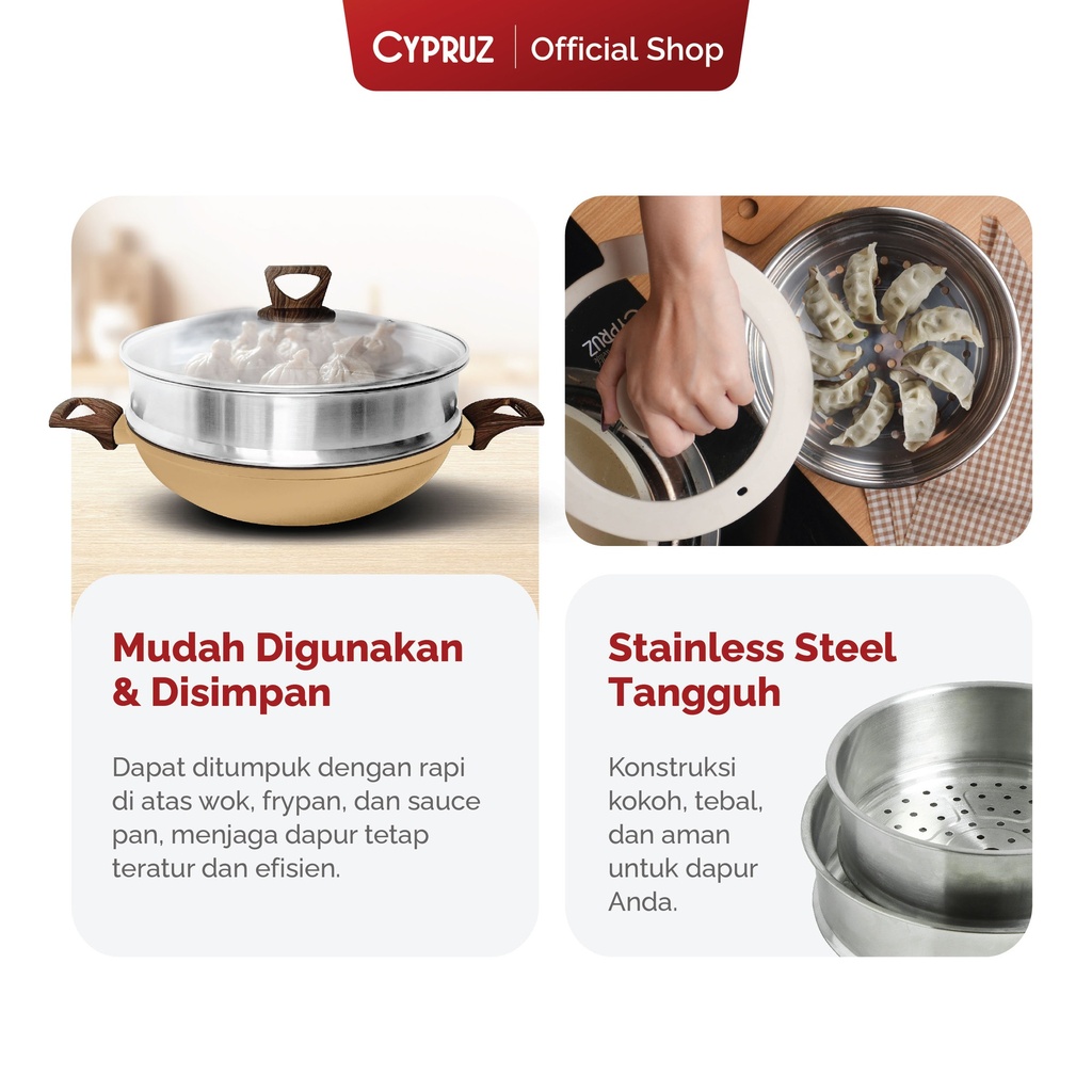 Cypruz Steamer Ring