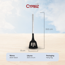 Cypruz Silicone Utensil Series Gg.Stainless: Slotted Turner 96X1