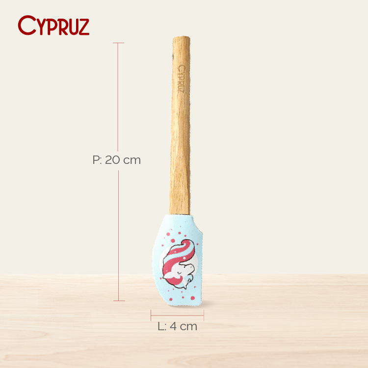 Cypruz Silicone Pattern Series Spatula Silicone