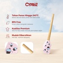 Cypruz Silicone Pattern Series Spatula Silicone