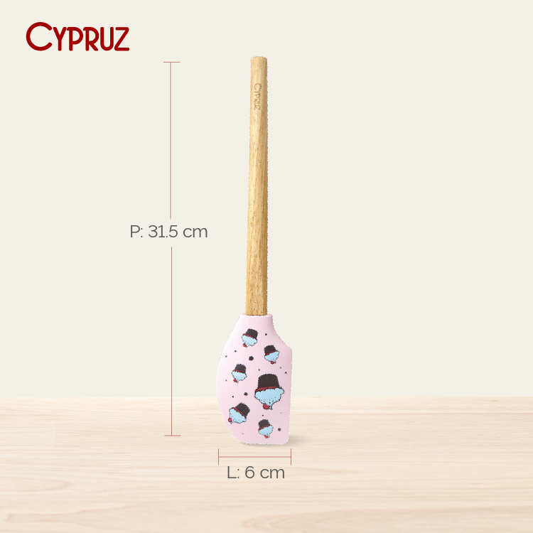 Cypruz Silicone Pattern Series Spatula Silicone