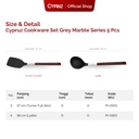 Cypruz MARBLE Cookware Set: BASIC 5pcs 6X1